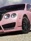 Bentley Continental rózsaszínben!