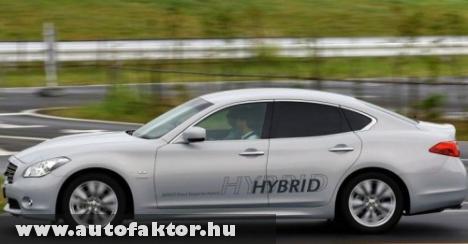 Infiniti M35h - luxus hibrid kis fogyasztással