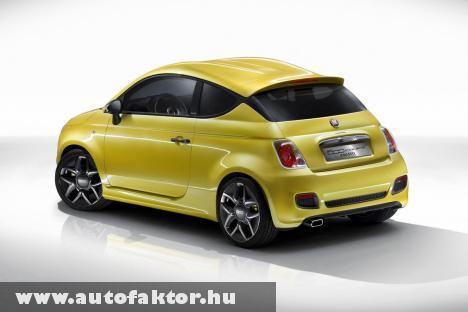Fiat 500 Coupé Zagato - kicsit tuningoltak rajta