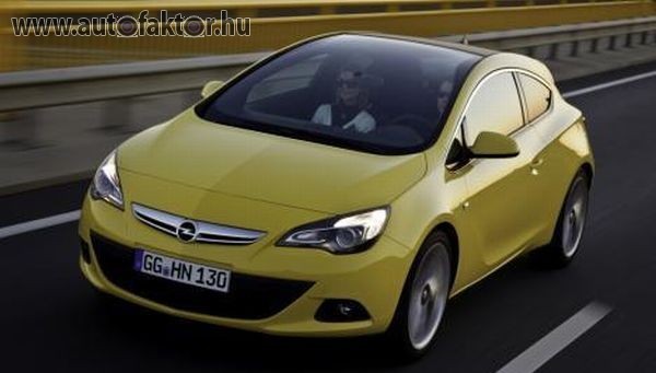 Opel Astra GTC 2011 - panorámatetővel