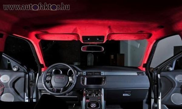 Range Rover Evoque HFI-R Marangoni - rubintvörös abroncsokkal