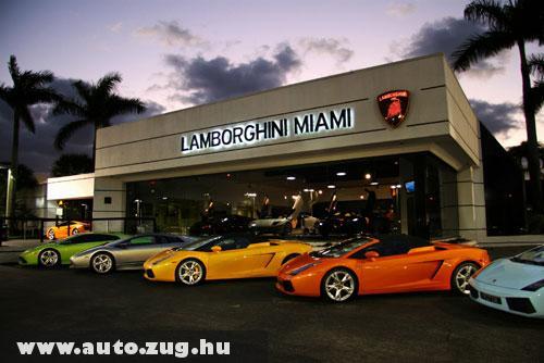 Lamborghini szalon Miamiban